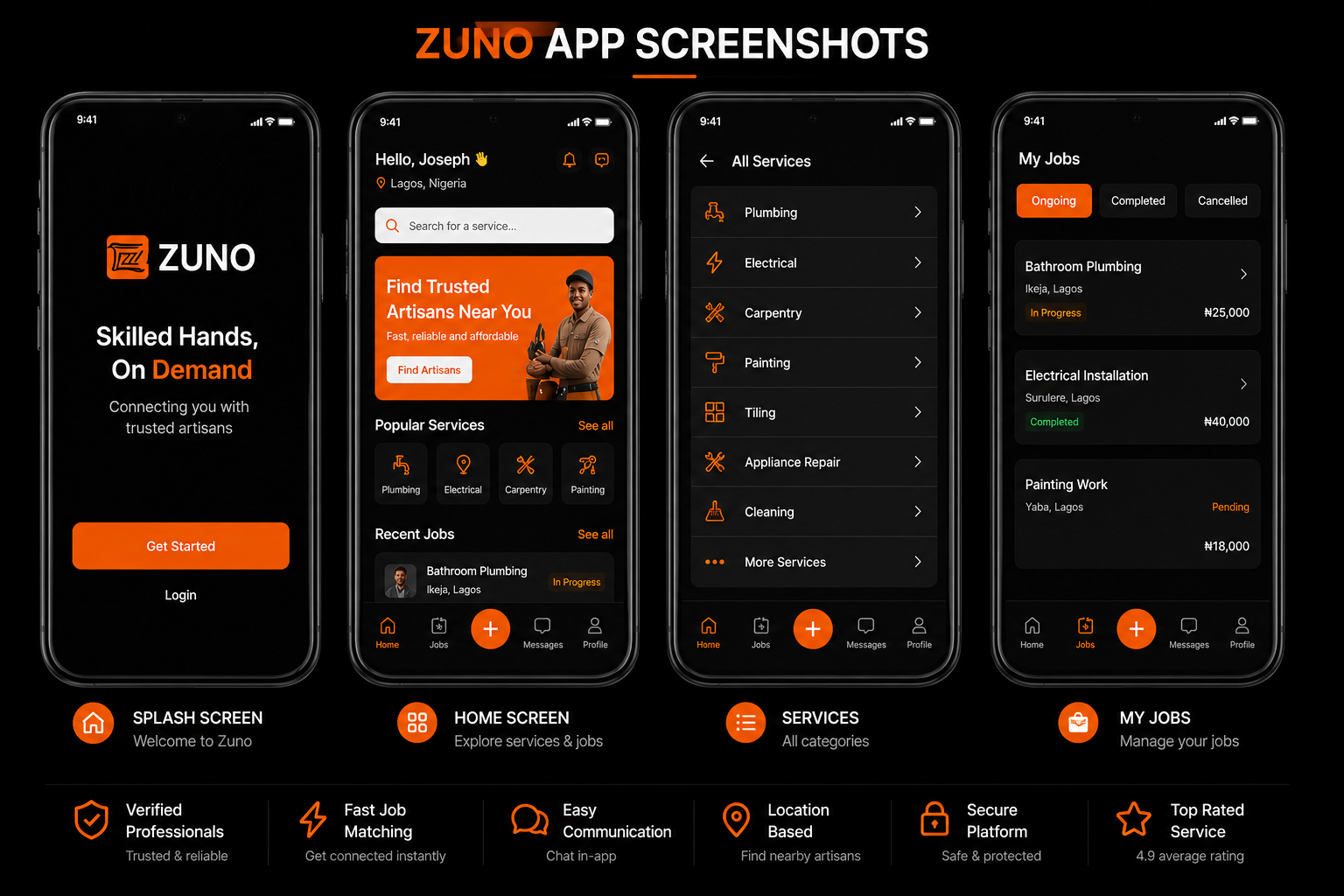 Wallet and earnings screen